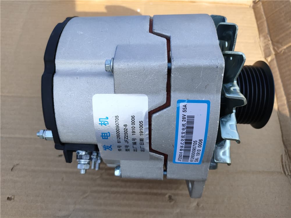 SHAANXI Генератор WD10 JFZ2502-8 (8 руч.) 28V, 55A 612600090705