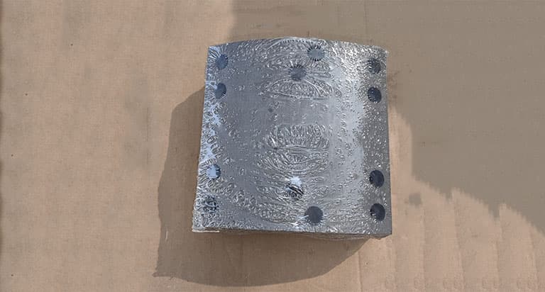 Right rear brake lining