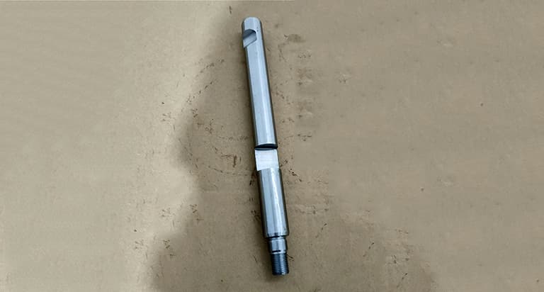 Range shift fork shaft