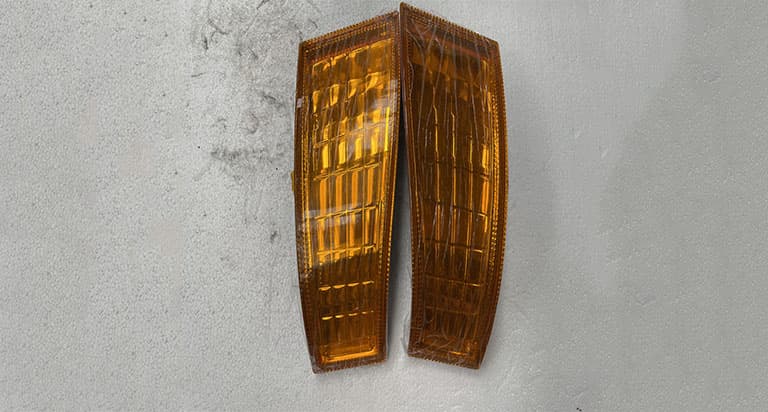 Left decorative lamp assembly