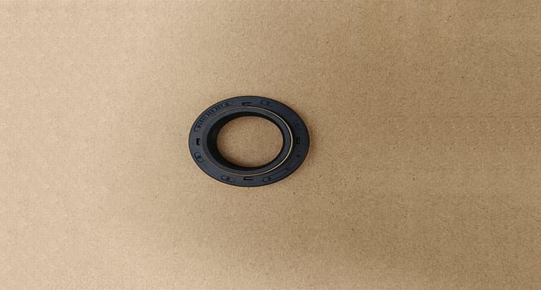 Plain bearing flange packing