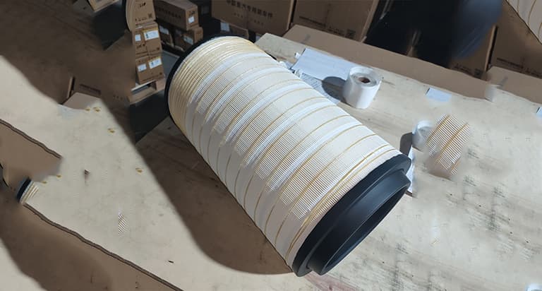 First-stage air filter