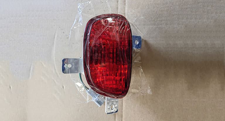 LEFT REAG FOG LAMP