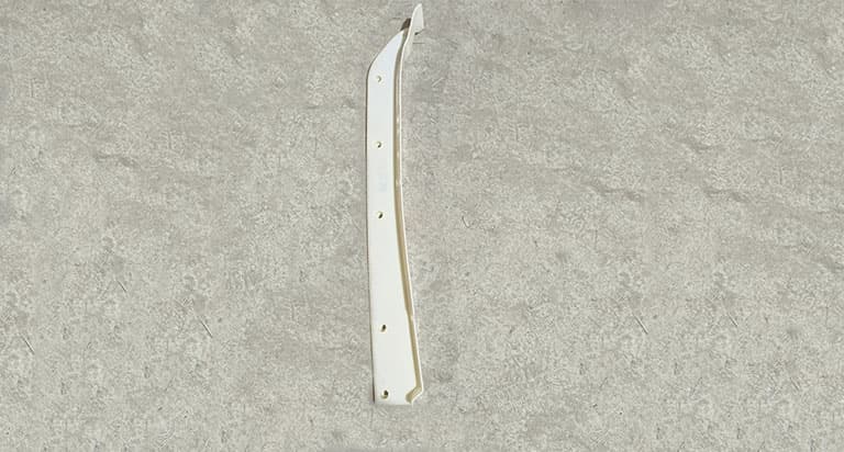 Right side decorative bumper panel