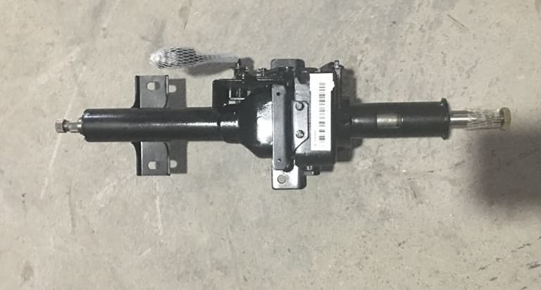Steering column with steering shaft assembly