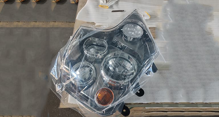 Left front headlight