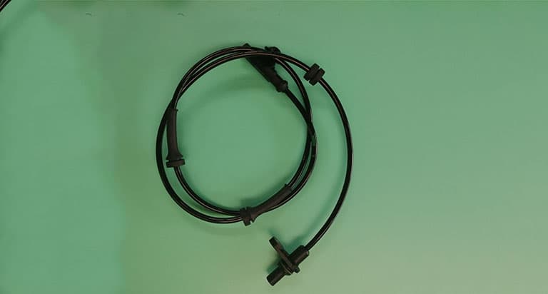 Right rear wheel speed sensor assembly