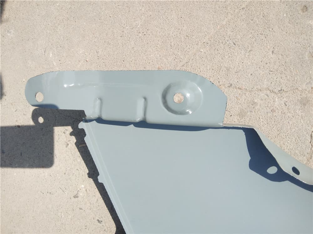 front and left fender