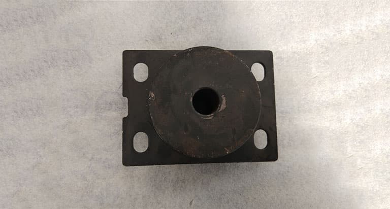 Engine front suspension rubber cushion