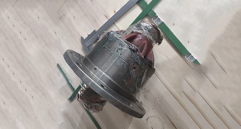 front differential
