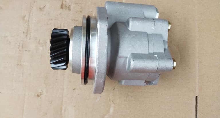 Steering vane pump new HOWO A7 (Z=17, D=58 мм)