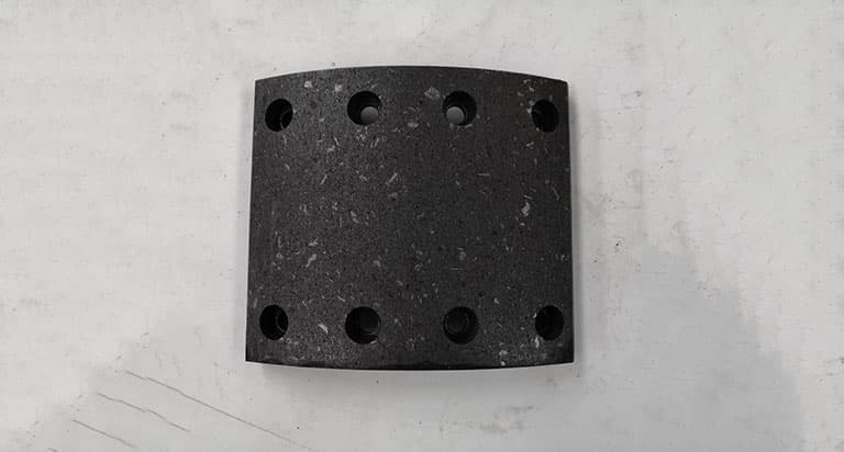 SINOTRUK передняя тормозная колодка 160x186 8 отверстий WG9100440029