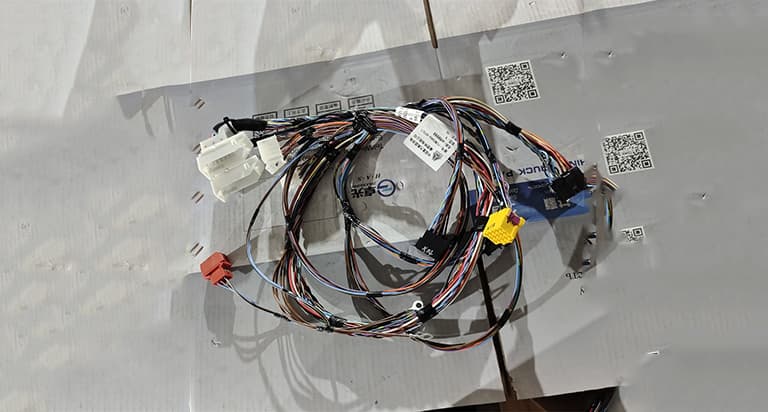 Cab wiring harness