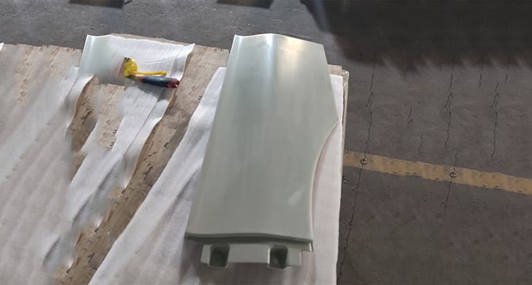 Left fender extension panel