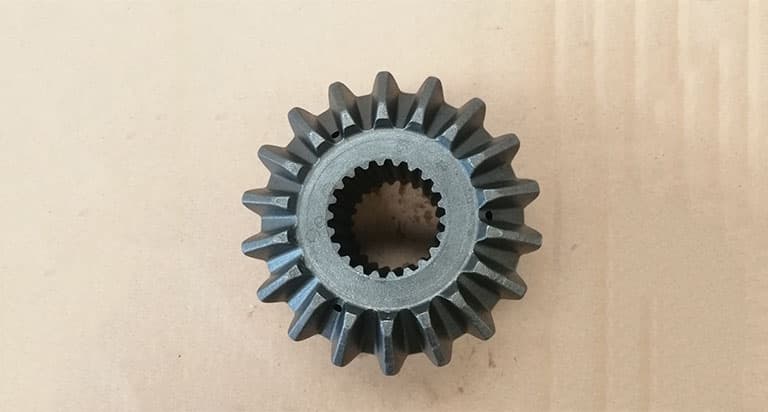 Front axle gear