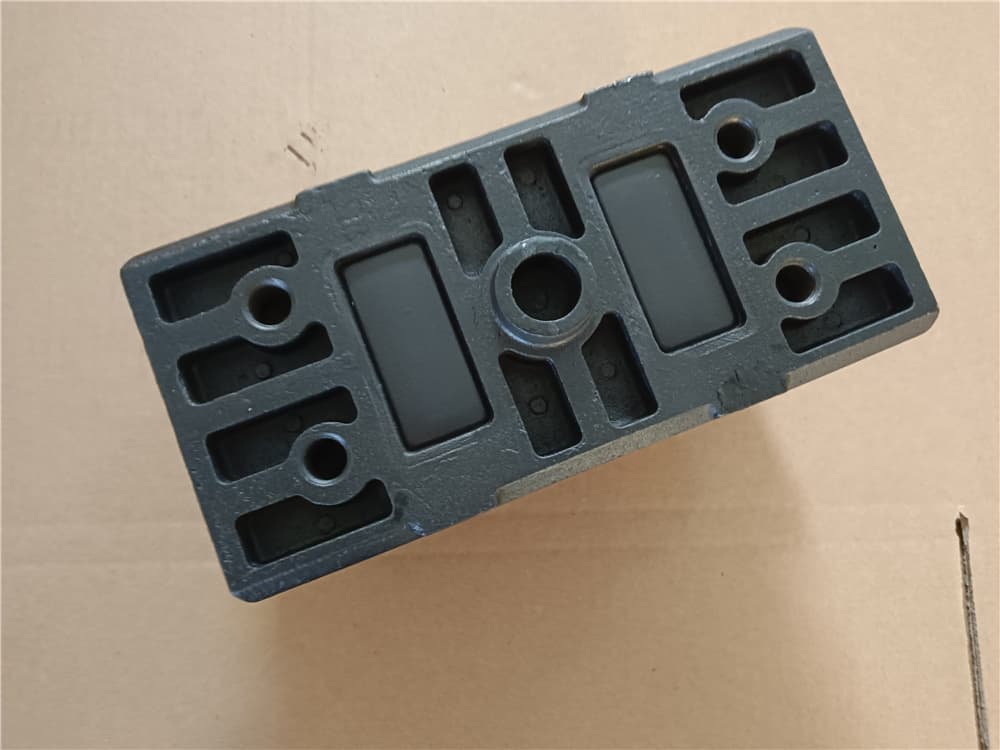 rear steel rubber support