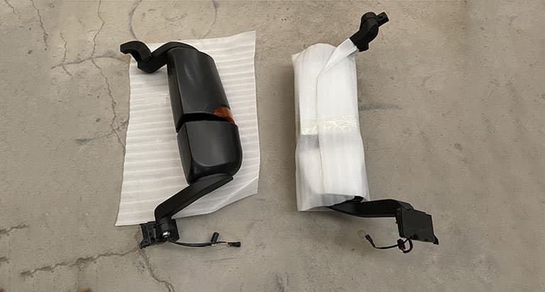 T5G rearview assy,left side