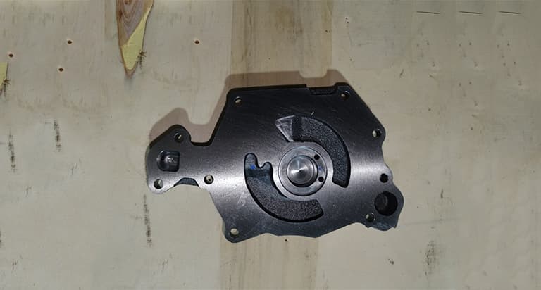 Oil pump cover