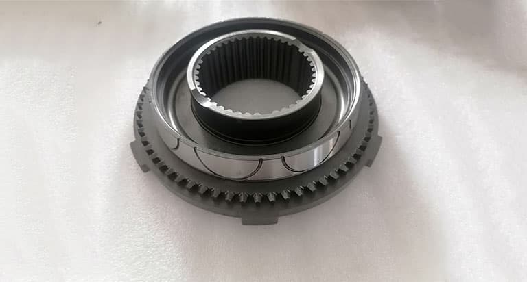 Gearbox synchronizer sliding shell