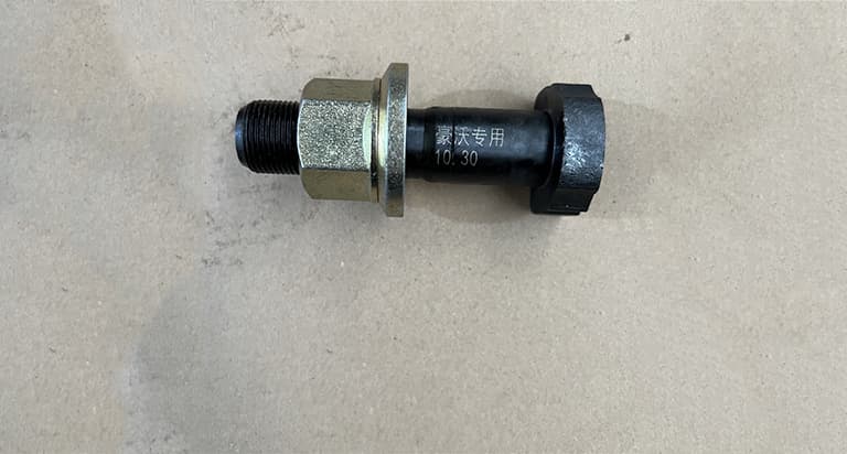 Bolt with nut (black)