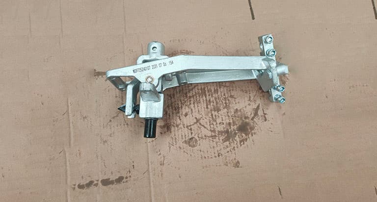 Gearbox shift lever