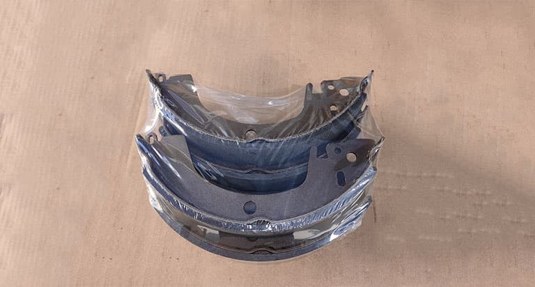 Left rear brake shoe