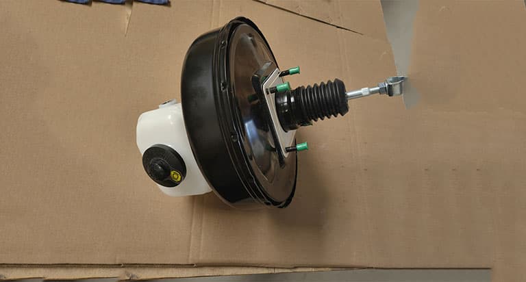 vacuum booster，brake master cylinder&oil cup