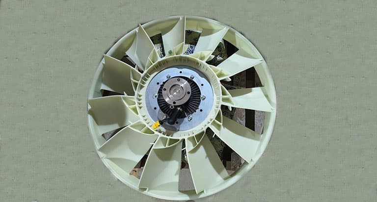 Silicone Fan With Electric Control
