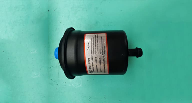 Power steering oil tank assembly