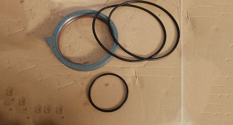 Combined oil seal nave