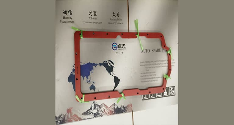 Oil pan gasket